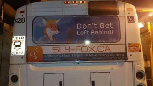bus ad - SlyFox Web Design and Marketing