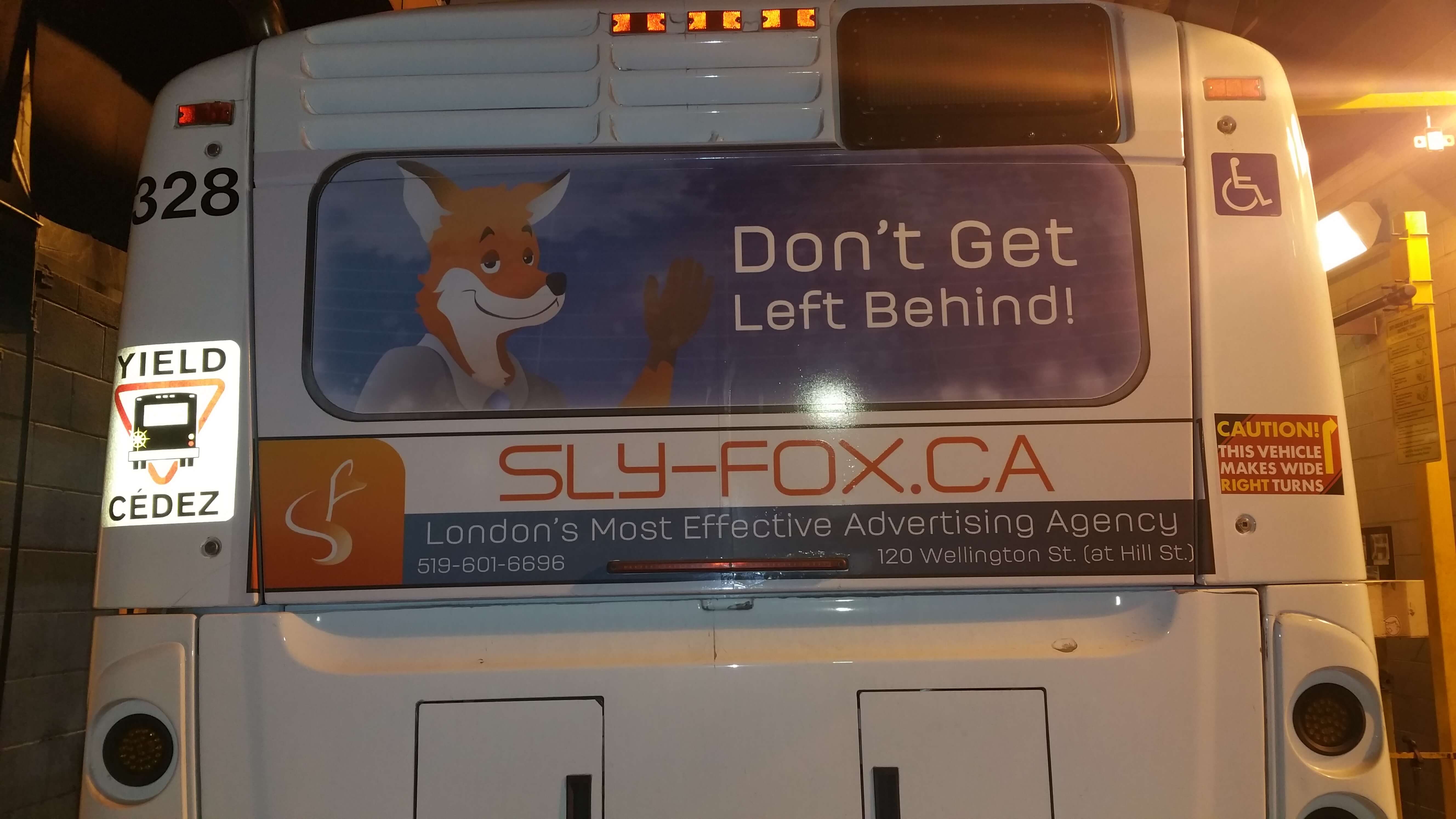 bus ad