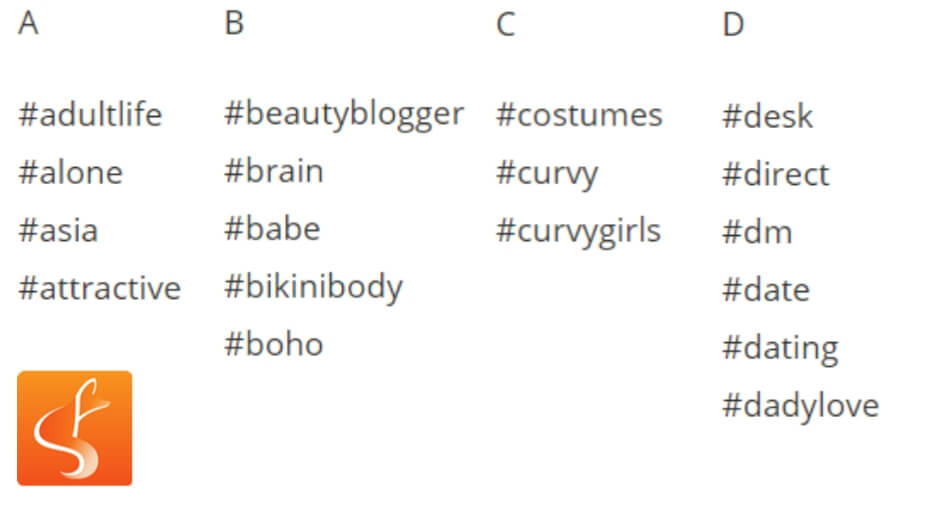 Instagram banned hashtag list blog image