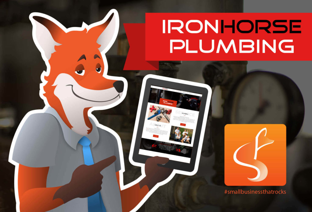 iron horse plumbing slyfox small business that rocks blog feature - SlyFox Web Design and Marketing