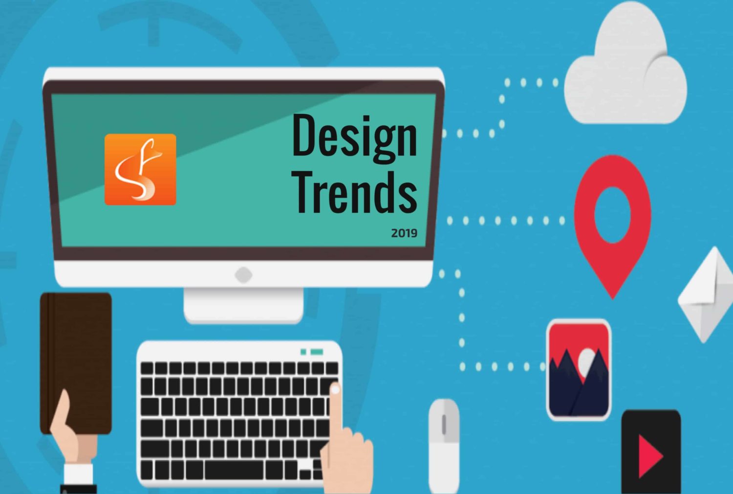 web design trends, design trends 2019, web design london ontario - SlyFox Web Design and Marketing