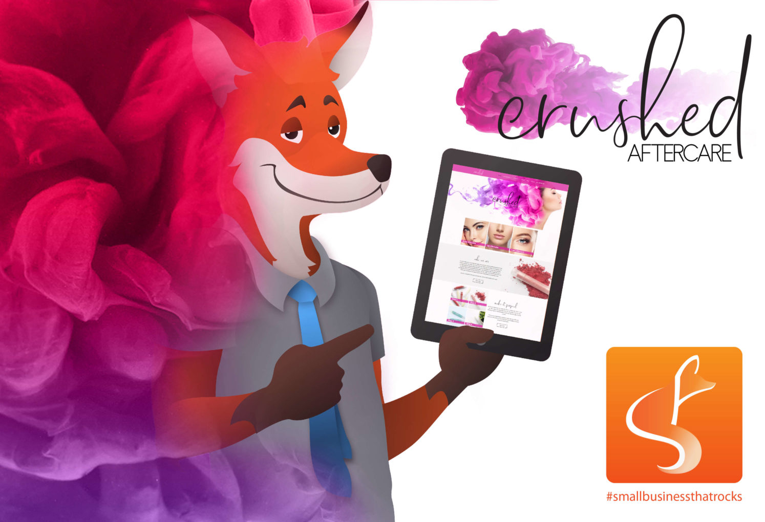 crushed aftercare feature sly fox small business that rocks - SlyFox Web Design and Marketing