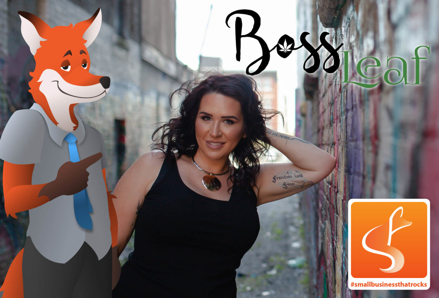 boss leaf small business that rocks blog feature - slyfox web design & marketing