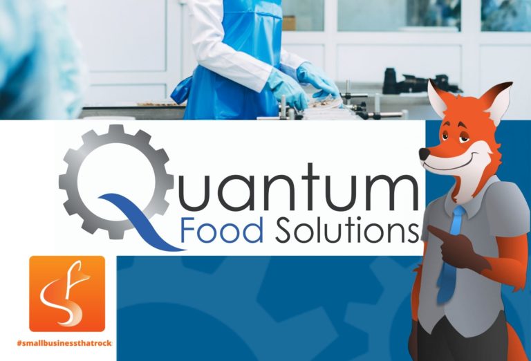 SmallBusinessThatRocks Quantum Food Solutions SlyFox  Design