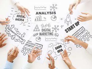 digital marketing brainstorming