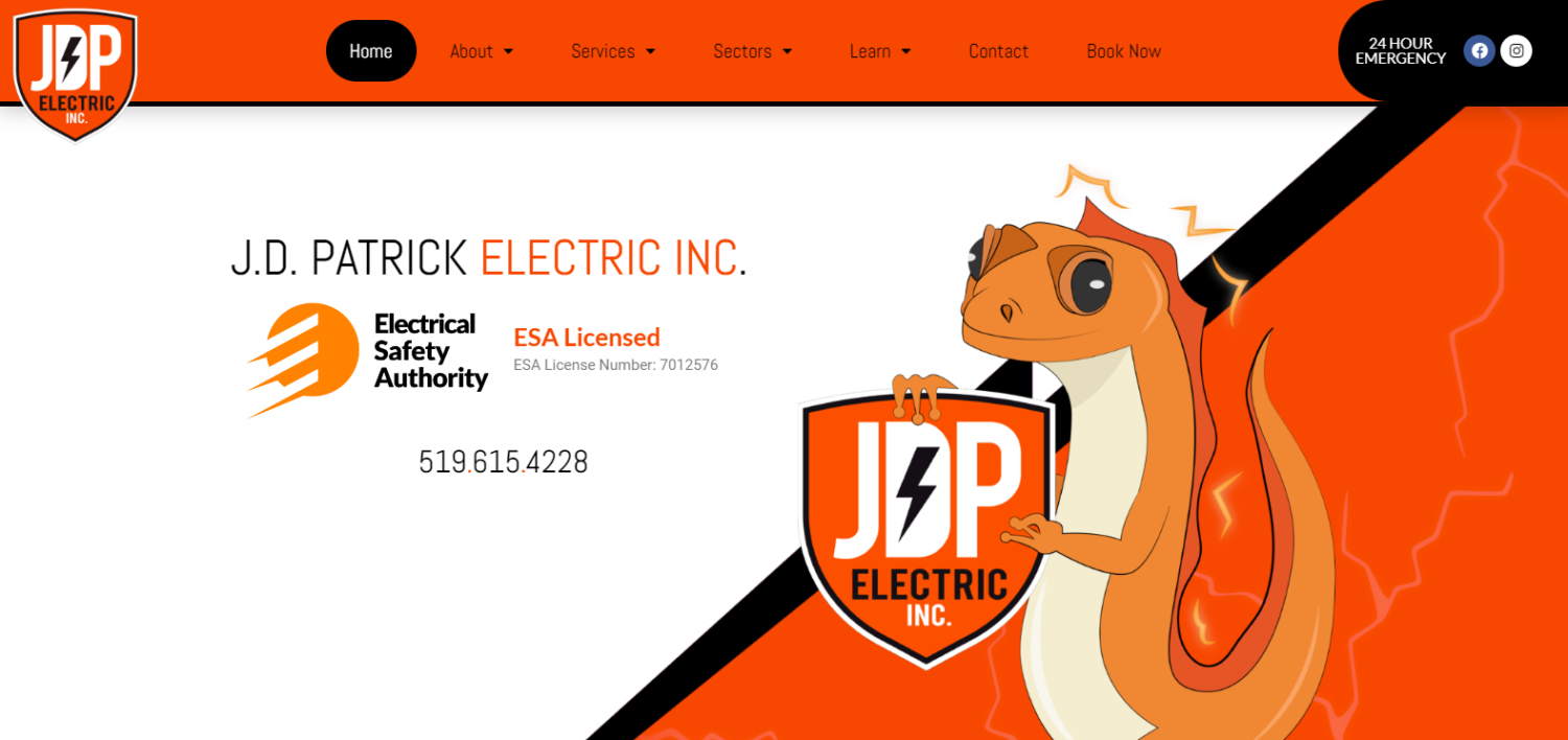 SlyFox web design project